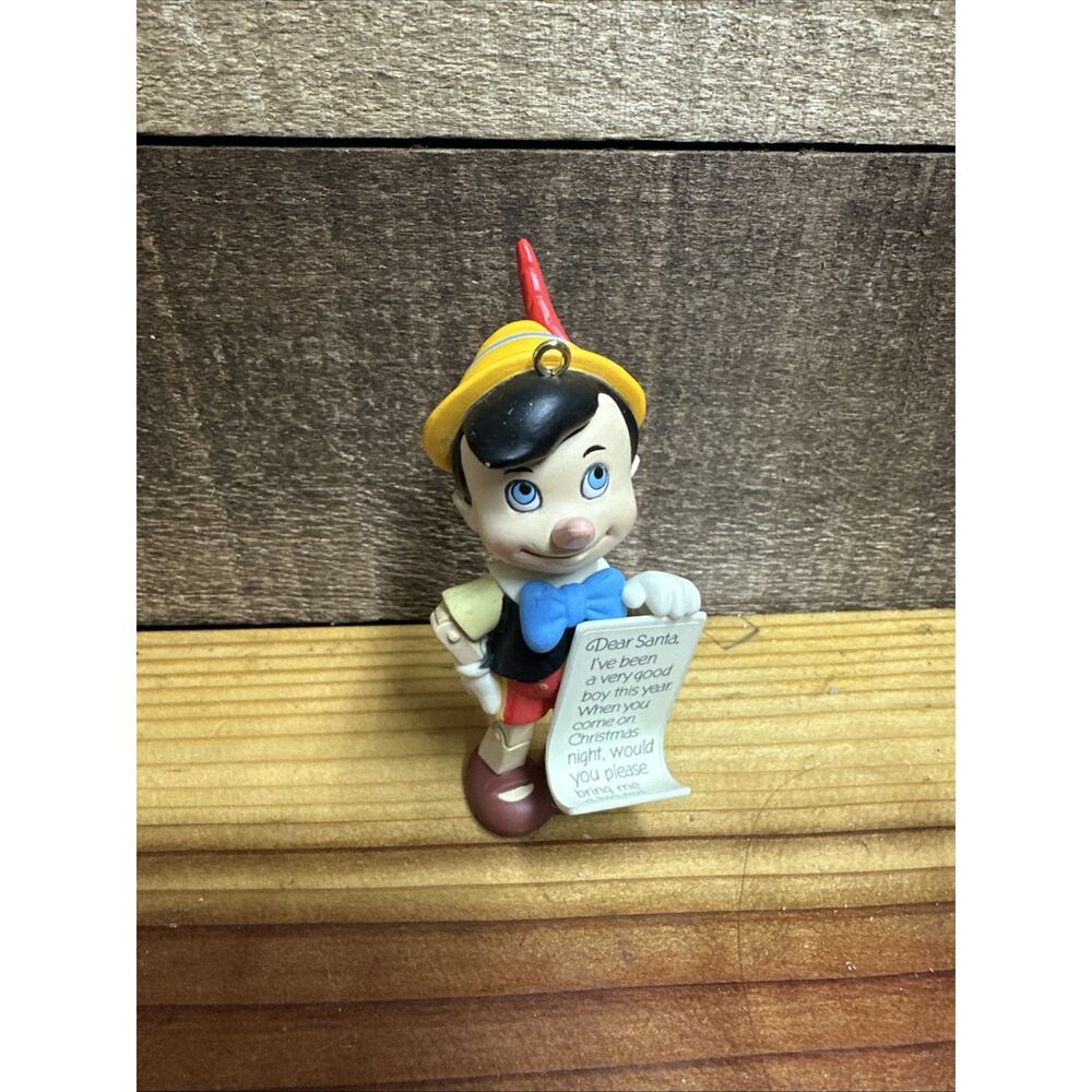 Disney Grolier Pinocchio Christmas Ornament